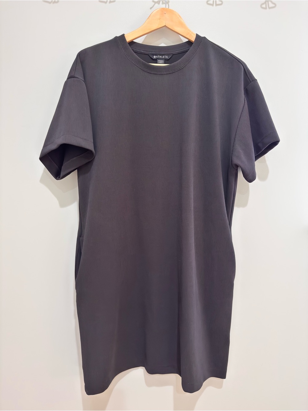 Athleta Women's Mini Dress - Charcoal